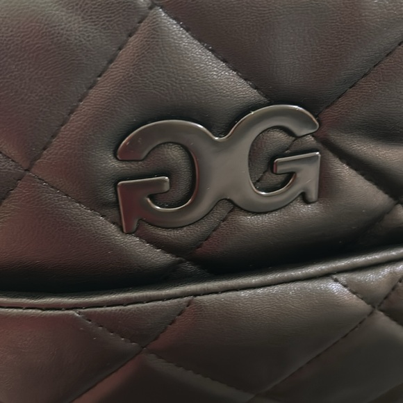 Gilda Paris Large Black Crossbody weekender Bag | GGH-514 very spacious NWT - Picture 5 of 7